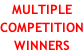 MULTIPLE COMPETITION WINNERS